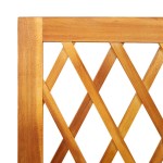 vidaXL Jardinieră cu spalier, 100x32x165 cm, lemn masiv acacia vidaXL Jardinieră cu spalier, 100x32x165 cm, lemn masiv acacia