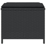 vidaXL Scaune de grădină cu perne, 4 buc. negru 41x41x36 cm poliratan vidaXL Scaune de grădină cu perne, 4 buc. negru 41x41x36 cm poliratan