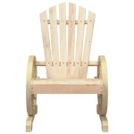 vidaXL Scaun de grădină Adirondack, lemn masiv de brad vidaXL Scaun de grădină Adirondack, lemn masiv de brad