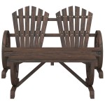 vidaXL Set mobilier de grădină, 2 piese, lemn masiv de brad vidaXL Set mobilier de grădină, 2 piese, lemn masiv de brad