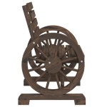 vidaXL Scaun de grădină, 58x58x78,5 cm, lemn masiv de brad vidaXL Scaun de grădină, 58x58x78,5 cm, lemn masiv de brad