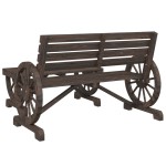 vidaXL Set mobilier de grădină, 2 piese, lemn masiv de brad vidaXL Set mobilier de grădină, 2 piese, lemn masiv de brad
