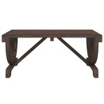 vidaXL Măsuță de cafea de grădină, 90x50x40 cm, lemn masiv de brad vidaXL Măsuță de cafea de grădină, 90x50x40 cm, lemn masiv de brad