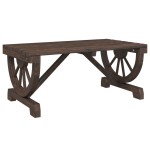 vidaXL Măsuță de cafea de grădină, 90x50x40 cm, lemn masiv de brad vidaXL Măsuță de cafea de grădină, 90x50x40 cm, lemn masiv de brad