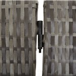 vidaXL Separator de cameră cu 5 panouri, gri, poliratan vidaXL Separator de cameră cu 5 panouri, gri, poliratan