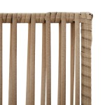 vidaXL Separator de cameră cu 4 panouri, bej, poliratan vidaXL Separator de cameră cu 4 panouri, bej, poliratan