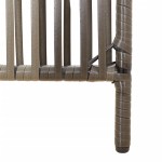 vidaXL Separator de cameră cu 5 panouri, gri, poliratan vidaXL Separator de cameră cu 5 panouri, gri, poliratan