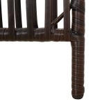 vidaXL Separator de cameră cu 6 panouri, maro, poliratan vidaXL Separator de cameră cu 6 panouri, maro, poliratan