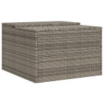 vidaXL Garaj pentru mașina de tuns iarba, gri 86x90x52/57 cm poliratan vidaXL Garaj pentru mașina de tuns iarba, gri 86x90x52/57 cm poliratan
