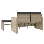 vidaXL Set canapele de grădină cu perne, 3 piese gri deschis poliratan vidaXL Set canapele de grădină cu perne, 3 piese gri deschis poliratan
