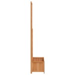 vidaXL Jardinieră cu spalier, maro, lemn masiv de brad vidaXL Jardinieră cu spalier, maro, lemn masiv de brad