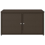 vidaXL Dulap depozitare de grădină, maro, 110x55x60,5 cm, poliratan vidaXL Dulap depozitare de grădină, maro, 110x55x60,5 cm, poliratan