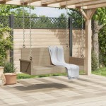 vidaXL Bancă de balansoar, bej, 119x56x48 cm, poliratan vidaXL Bancă de balansoar, bej, 119x56x48 cm, poliratan