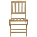 vidaXL Scaune de grădină pliante, 4 buc. 57x49x90 cm lemn masiv acacia vidaXL Scaune de grădină pliante, 4 buc. 57x49x90 cm lemn masiv acacia