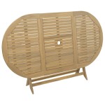 vidaXL Masă de grădină pliabilă, 160x85x75 cm, lemn masiv de acacia