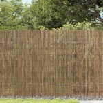 vidaXL Gard de grădină, 400x100 cm, stuf vidaXL Gard de grădină, 400x100 cm, stuf