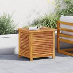 vidaXL Ladă depozitare grădină cu grilaj 60x50x56 cm lemn masiv acacia vidaXL Ladă depozitare grădină cu grilaj 60x50x56 cm lemn masiv acacia