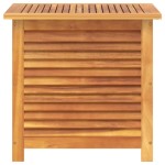 vidaXL Ladă depozitare grădină cu grilaj 60x50x56 cm lemn masiv acacia vidaXL Ladă depozitare grădină cu grilaj 60x50x56 cm lemn masiv acacia