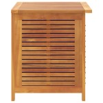 vidaXL Ladă depozitare grădină cu grilaj 60x50x56 cm lemn masiv acacia vidaXL Ladă depozitare grădină cu grilaj 60x50x56 cm lemn masiv acacia