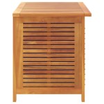 vidaXL Ladă depozitare grădină cu grilaj 90x50x56 cm lemn masiv acacia vidaXL Ladă depozitare grădină cu grilaj 90x50x56 cm lemn masiv acacia