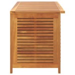 vidaXL Ladă depozitare grădină cu grilaj 113x50x56cm lemn masiv acacia vidaXL Ladă depozitare grădină cu grilaj 113x50x56cm lemn masiv acacia