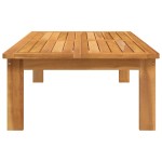 vidaXL Masă de grădină, 100x60x30 cm, lemn masiv de acacia vidaXL Masă de grădină, 100x60x30 cm, lemn masiv de acacia