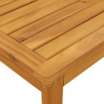 vidaXL Masă de grădină, 100x60x30 cm, lemn masiv de acacia vidaXL Masă de grădină, 100x60x30 cm, lemn masiv de acacia