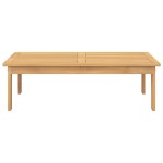 vidaXL Masă de grădină, 100x60x30 cm, lemn masiv de acacia vidaXL Masă de grădină, 100x60x30 cm, lemn masiv de acacia