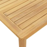 vidaXL Masă de grădină, 100x60x30 cm, lemn masiv de acacia vidaXL Masă de grădină, 100x60x30 cm, lemn masiv de acacia