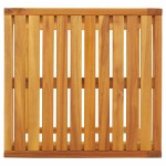 vidaXL Măsuță în formă C, 42x40x50 cm, lemn masiv de acacia vidaXL Măsuță în formă C, 42x40x50 cm, lemn masiv de acacia