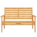 vidaXL Banchetă de grădină, 120 cm, lemn masiv de acacia vidaXL Banchetă de grădină, 120 cm, lemn masiv de acacia