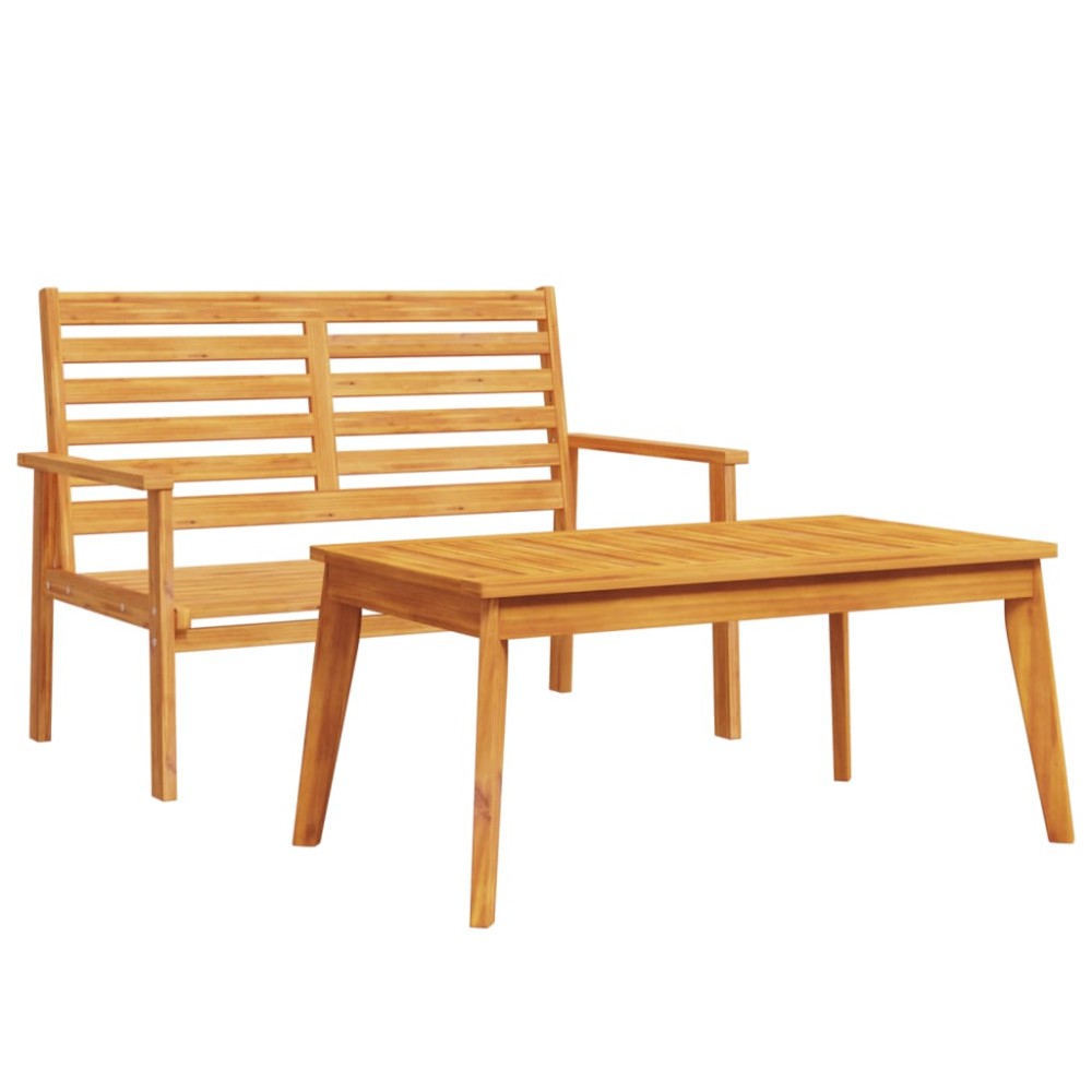 vidaXL Set de grădină, lemn masiv de acacia