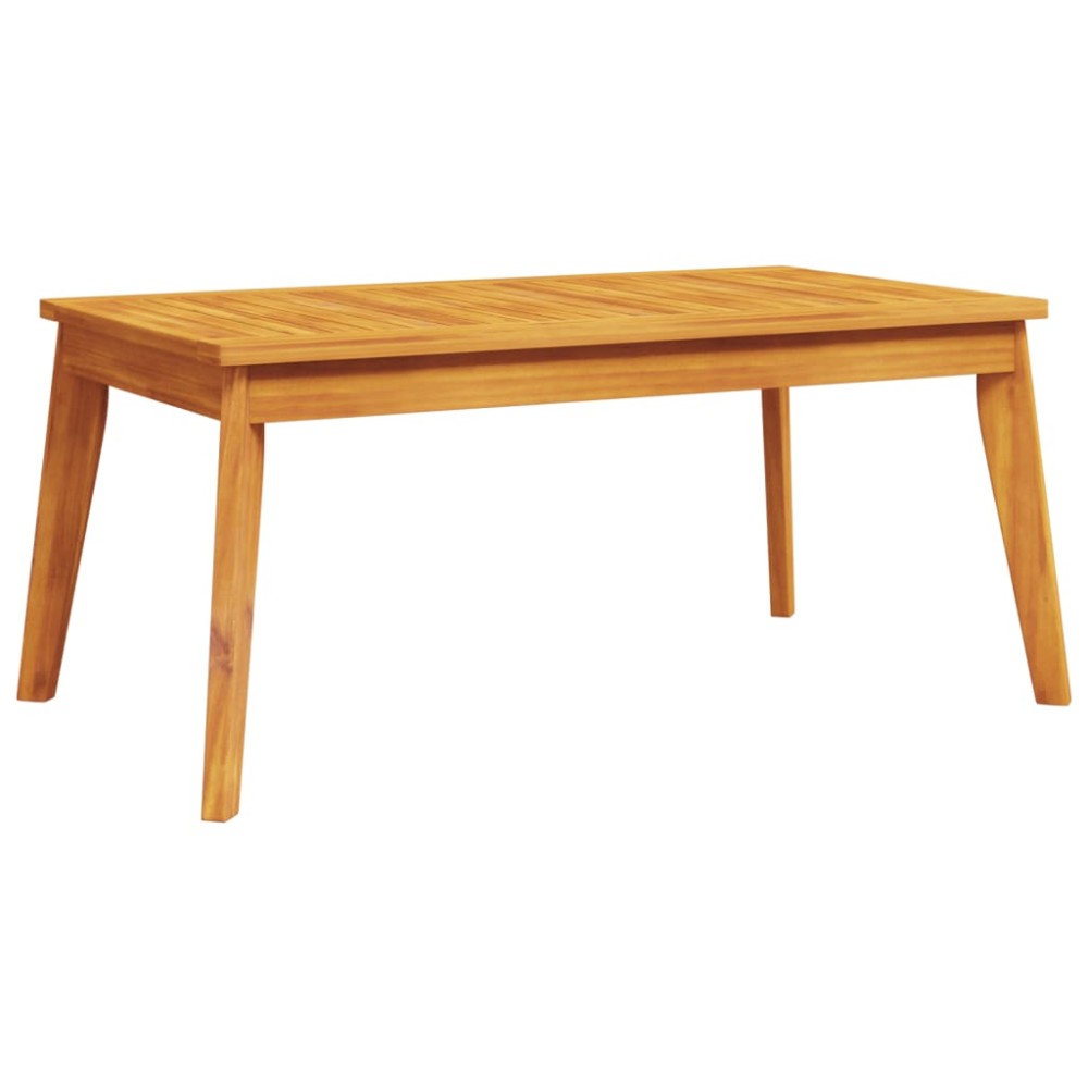 vidaXL Masă de grădină, 100x55x45 cm, lemn masiv de acacia