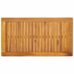 vidaXL Masă de grădină, 100x55x45 cm, lemn masiv de acacia vidaXL Masă de grădină, 100x55x45 cm, lemn masiv de acacia