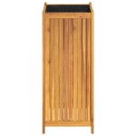 vidaXL Jardinieră de grădină cu căptușeală, 42x42x100 cm, lemn acacia vidaXL Jardinieră de grădină cu căptușeală, 42x42x100 cm, lemn acacia