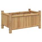 vidaXL Jardinieră, 50x30x25 cm, bambus vidaXL Jardinieră, 50x30x25 cm, bambus