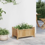vidaXL Jardinieră, 50x30x25 cm, bambus vidaXL Jardinieră, 50x30x25 cm, bambus