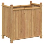 vidaXL Jardinieră, 50x30x50 cm, bambus vidaXL Jardinieră, 50x30x50 cm, bambus