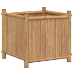 vidaXL Jardinieră, 40x40x40 cm, bambus vidaXL Jardinieră, 40x40x40 cm, bambus