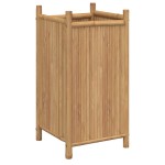 vidaXL Jardinieră, 40x40x80 cm, bambus vidaXL Jardinieră, 40x40x80 cm, bambus