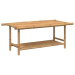 vidaXL Măsuță de cafea, 110x55x45 cm, bambus vidaXL Măsuță de cafea, 110x55x45 cm, bambus