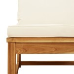vidaXL Set mobilier de grădină cu perne, 3 piese, lemn masiv acacia vidaXL Set mobilier de grădină cu perne, 3 piese, lemn masiv acacia
