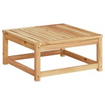 vidaXL Masă de grădină, 63x63x30 cm, lemn masiv de acacia vidaXL Masă de grădină, 63x63x30 cm, lemn masiv de acacia
