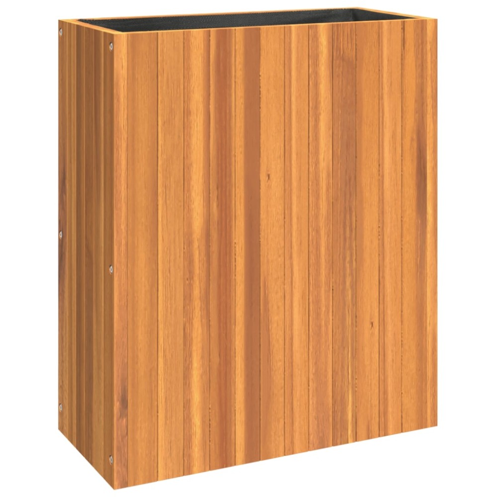 vidaXL Jardinieră de grădină, 59x27,5x70 cm, lemn masiv de acacia