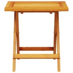 vidaXL Masă laterală de grădină 40x40x40 cm lemn masiv de acacia