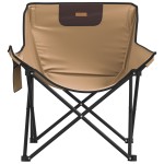 vidaXL Scaune de camping cu buzunar, pliabile, 2 buc., maro vidaXL Scaune de camping cu buzunar, pliabile, 2 buc., maro