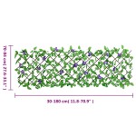 vidaXL Spalier iederă artificială extensibil, 5 buc., verde, 180x70 cm vidaXL Spalier iederă artificială extensibil, 5 buc., verde, 180x70 cm