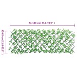 vidaXL Spalier iederă artificială extensibil, 5 buc., verde, 180x65 cm vidaXL Spalier iederă artificială extensibil, 5 buc., verde, 180x65 cm