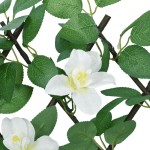 vidaXL Spalier cu iederă artificială, extensibil, verde, 180x30 cm