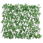 vidaXL Spalier cu iederă artificială, extensibil, verde, 186x30 cm